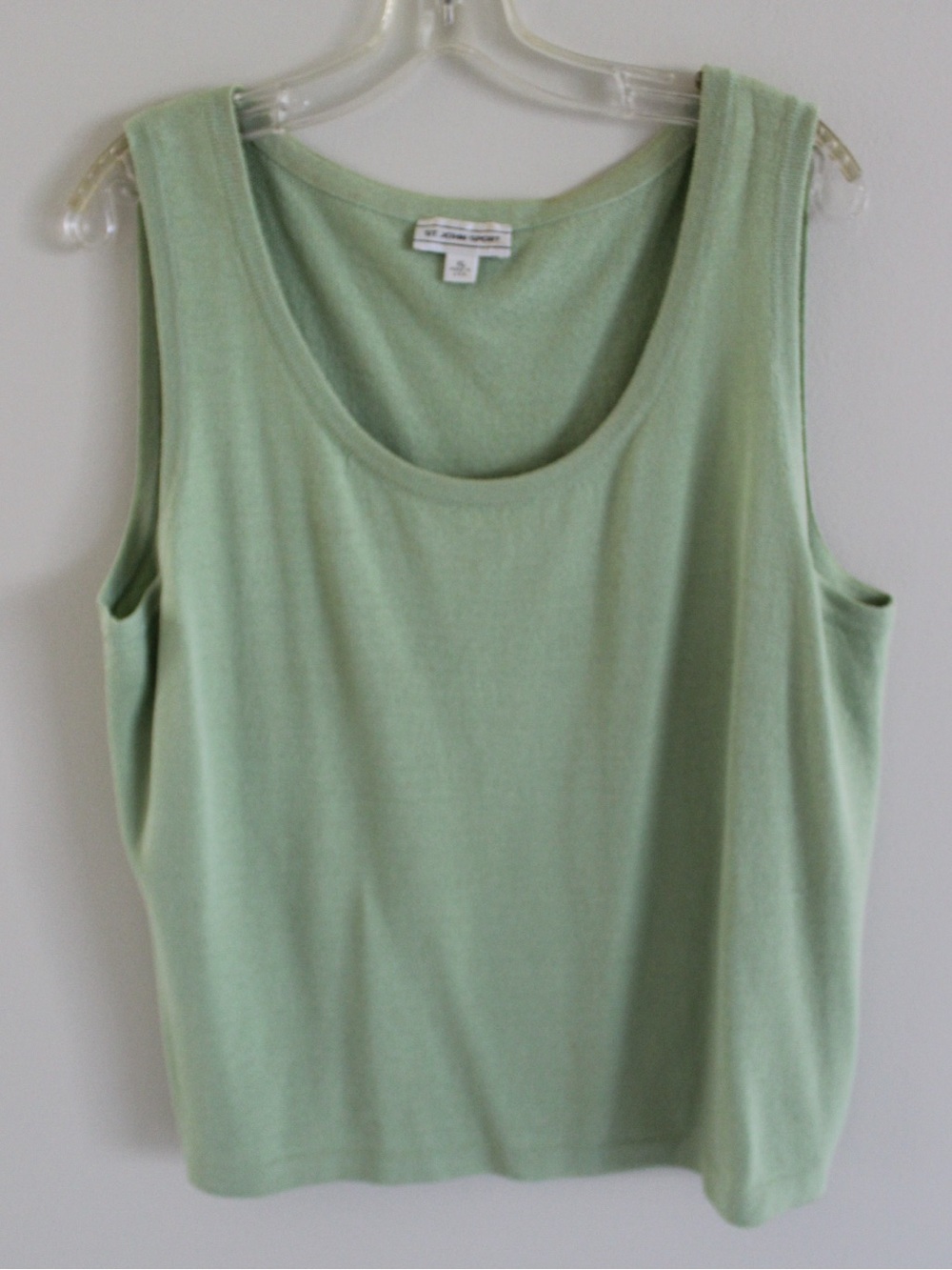 St. John Sport Green Knit Tank Size XL